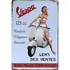 Vespa Motorcycle - Metal Tin Signs(8*12Inch/12*16Inch) - Garage&Transport