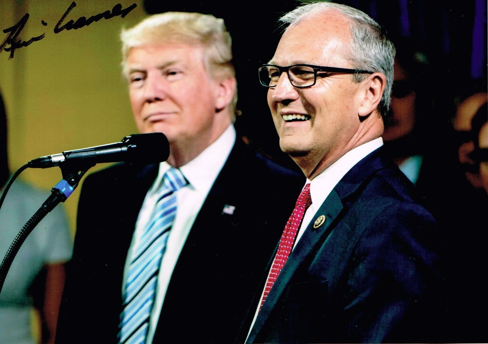 Kevin Cramer Hand Signed Autograph Photo Poster painting Republican Senator North Dakota Trump