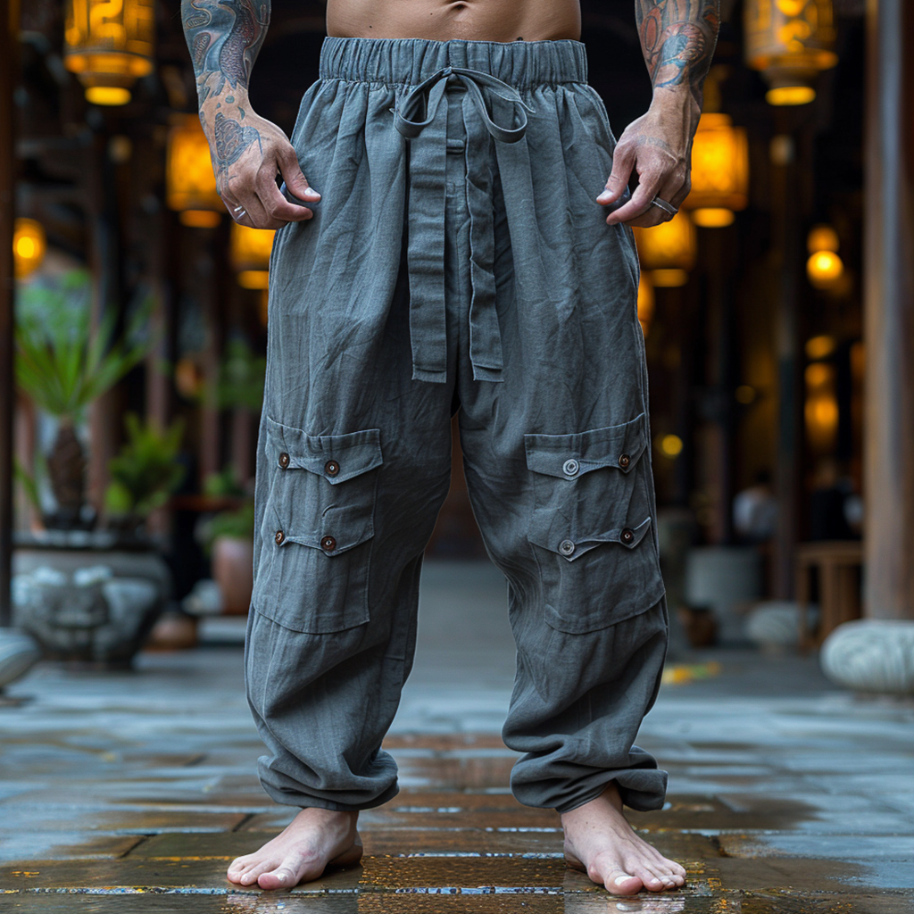 Men's Linen Pants-inspireuse