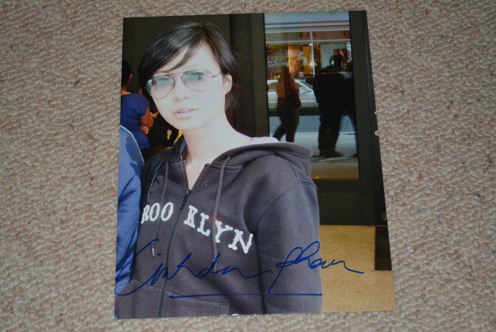 LINH DAN PHAM signed autograph 8x10 20x25 cm In Person FRENCH VIETNAMESE ACTRESS