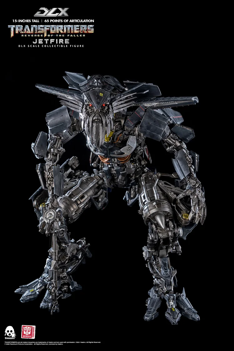 【IN STOCK】Threezero 3Z0166 Transformers Revenge of the Fallen DLX Jetfire Action Figure