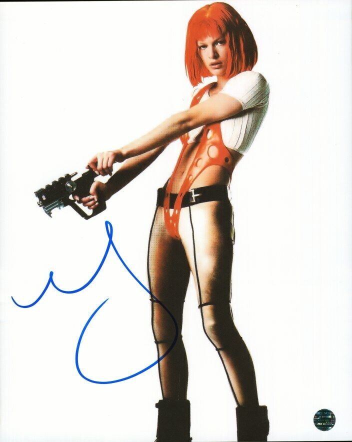 MILLA JOVOVICH Autographed Original 8x10 Photo Poster painting LOA TTM