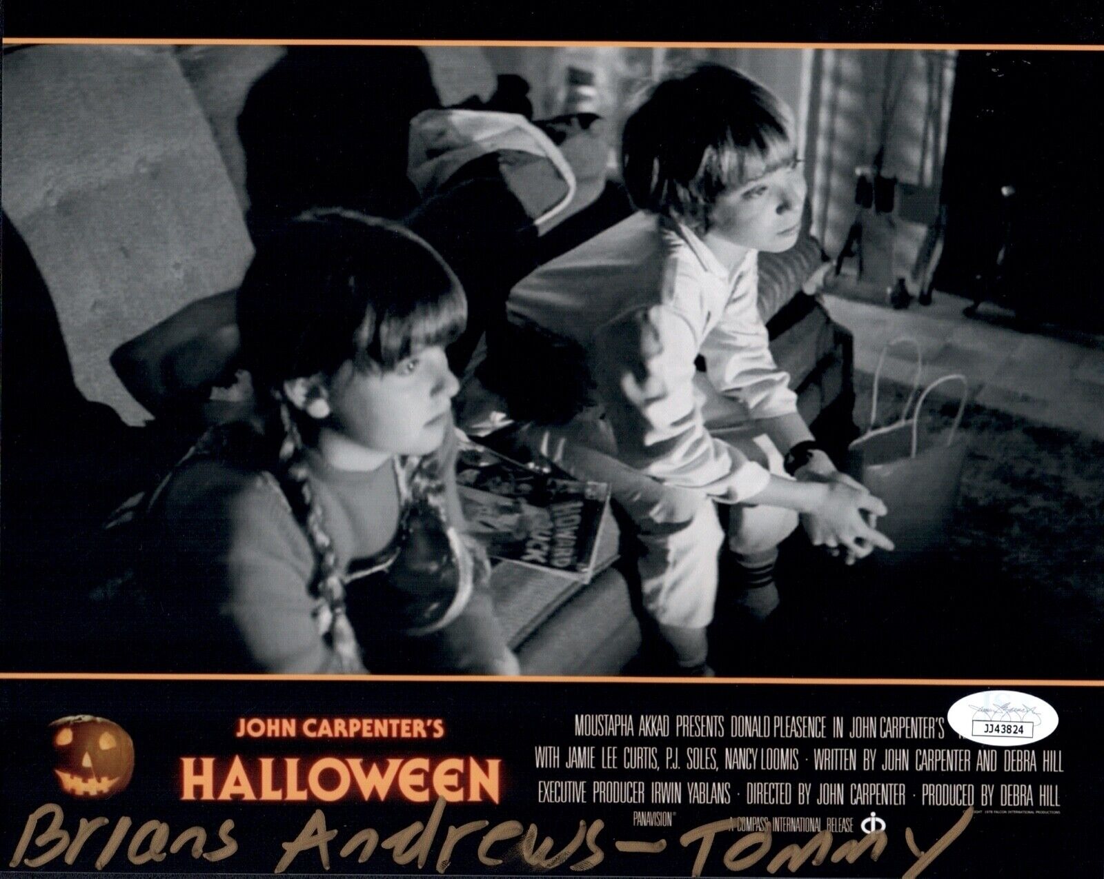BRIAN ANDREWS Signed HALLOWEEN 8x10 Photo Poster painting IN PERSON Autograph JSA COA Cert