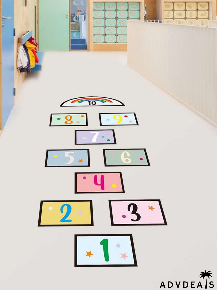 Kids Digital Print Floor Sticker