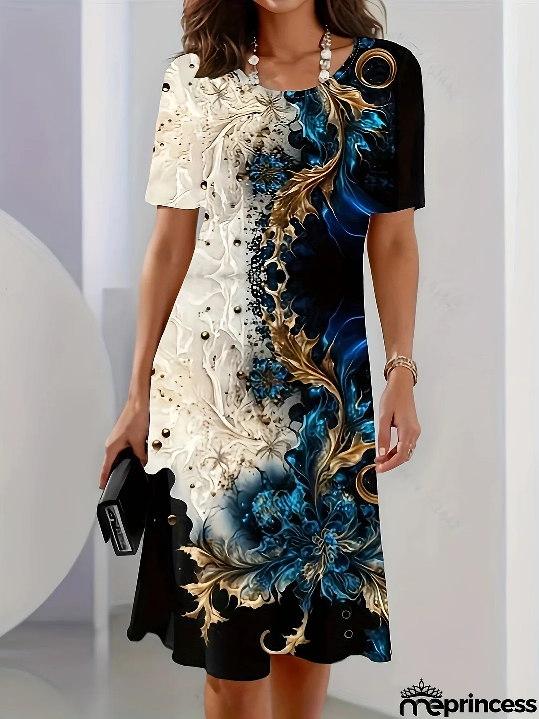 Sleek and breezy Dress