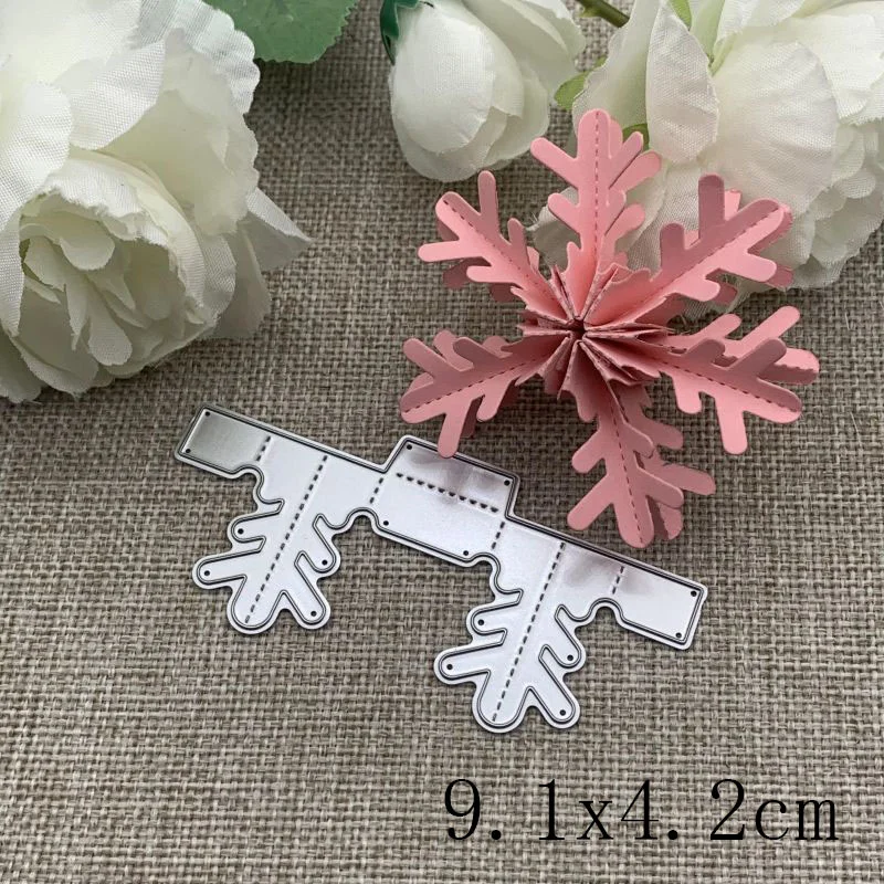 Athvotar Folded Flower Metal Cutting Dies Stencils For DIY Scrapbooking Decorative Embossing Handcraft Die Cutting Template Mold