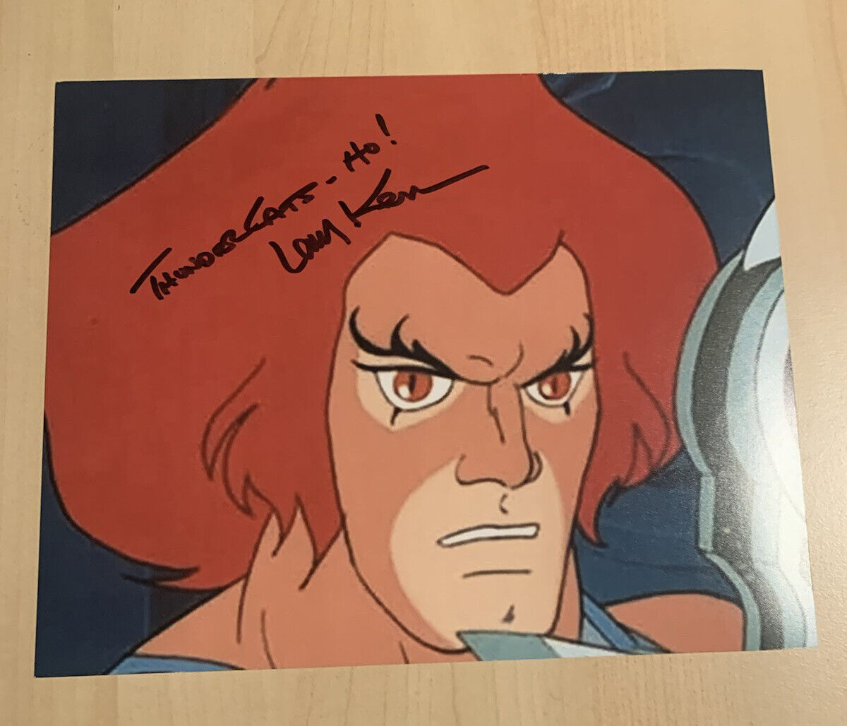 LARRY KENNEY HAND SIGNED 8x10 Photo Poster painting THUNDERCATS VOICE ACTOR AUTOGRAPHED COA