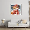 Christmas Fox-11CT Stamped Cross Stitch 40*40cm/15.75*15.75in tapestrymarket