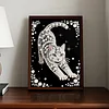Katzen-DIY, Perlengem&auml;lde-Kunstsets, Perlengem&auml;lde, Bildkunst, Basteln 30x40 cm f&uuml;r Erwachsene, Anf&auml;nger, Wanddekoration f&uuml;r Zuhause, ohne Rahmen,