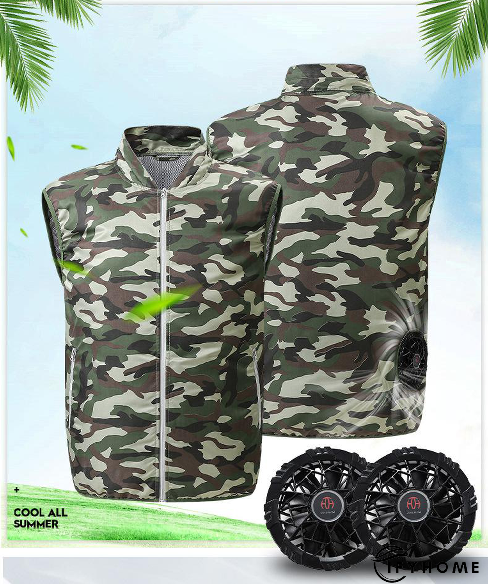 Cooling Clothing Vest Fan Air-conditioning Clothing | IFYHOME