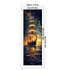 Navigation Starry Sky-11CT Stamped Cross Stitch 30*90cm/11.81*35.43in(Big Size)