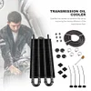 Converter Kit Aluminum Engine Oil Cooler Car Modified Accessories (4 Row)