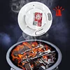 2Pcs Smoke Sensor Alarm with Batteries Sensitive Fire Alarm Smoke Detector
