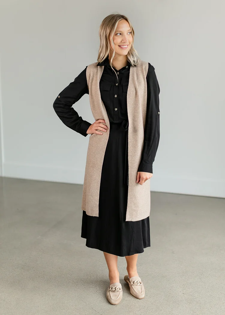 Kimberly Belted Midi Shirt Dress