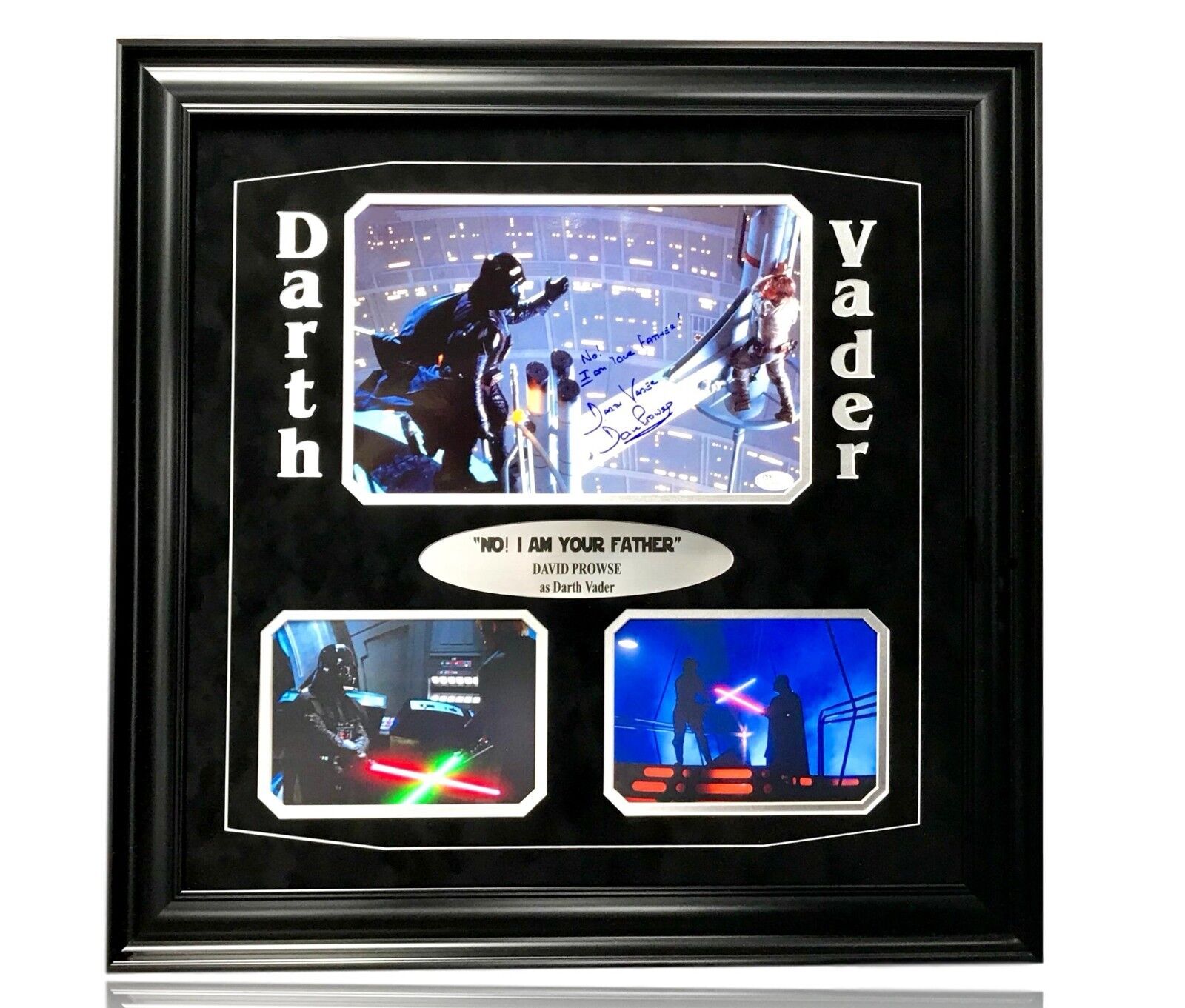 David Prowse Signed Photo Poster painting Inscribed Framed JSA Autograph Darth Vader 8x Dave