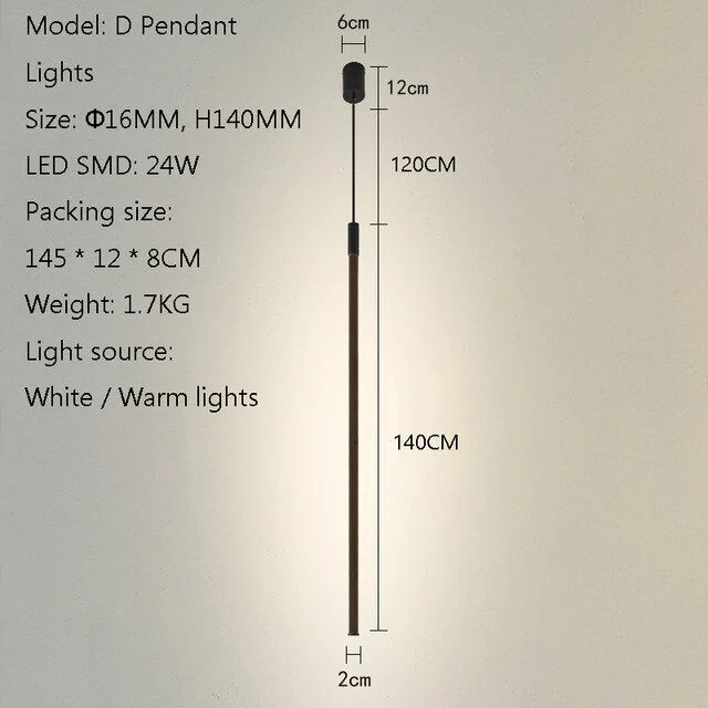 Modern LED Pendant Lights Loft Remote Control Dimming Pendant Lamp Bedroom Living Room Indoor Decor Kitchen Fixtures Lighting