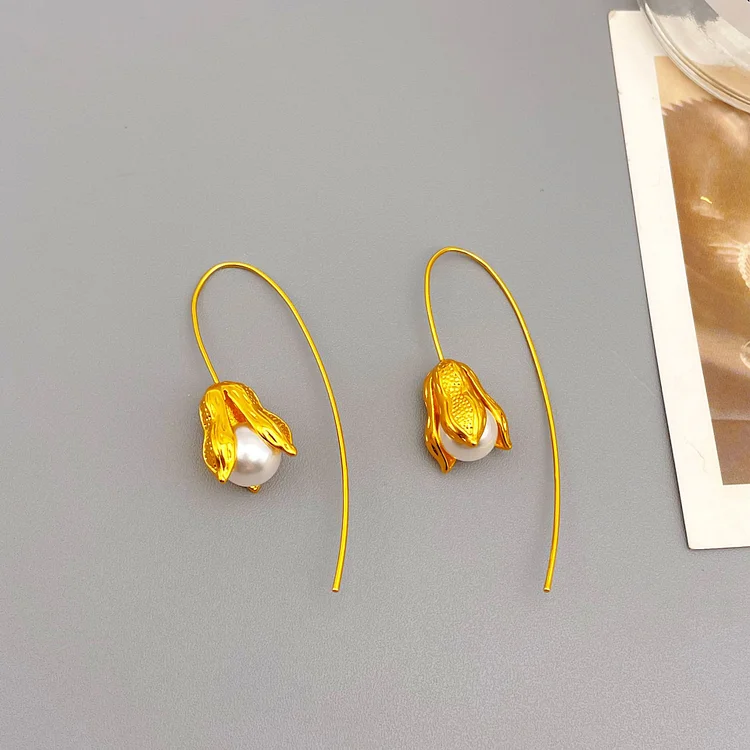 Retro Flower Earrings