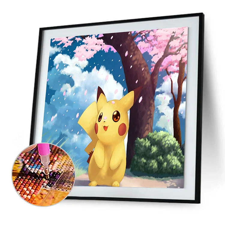 Full Round Diamond Painting - Pikachu 30*40CM