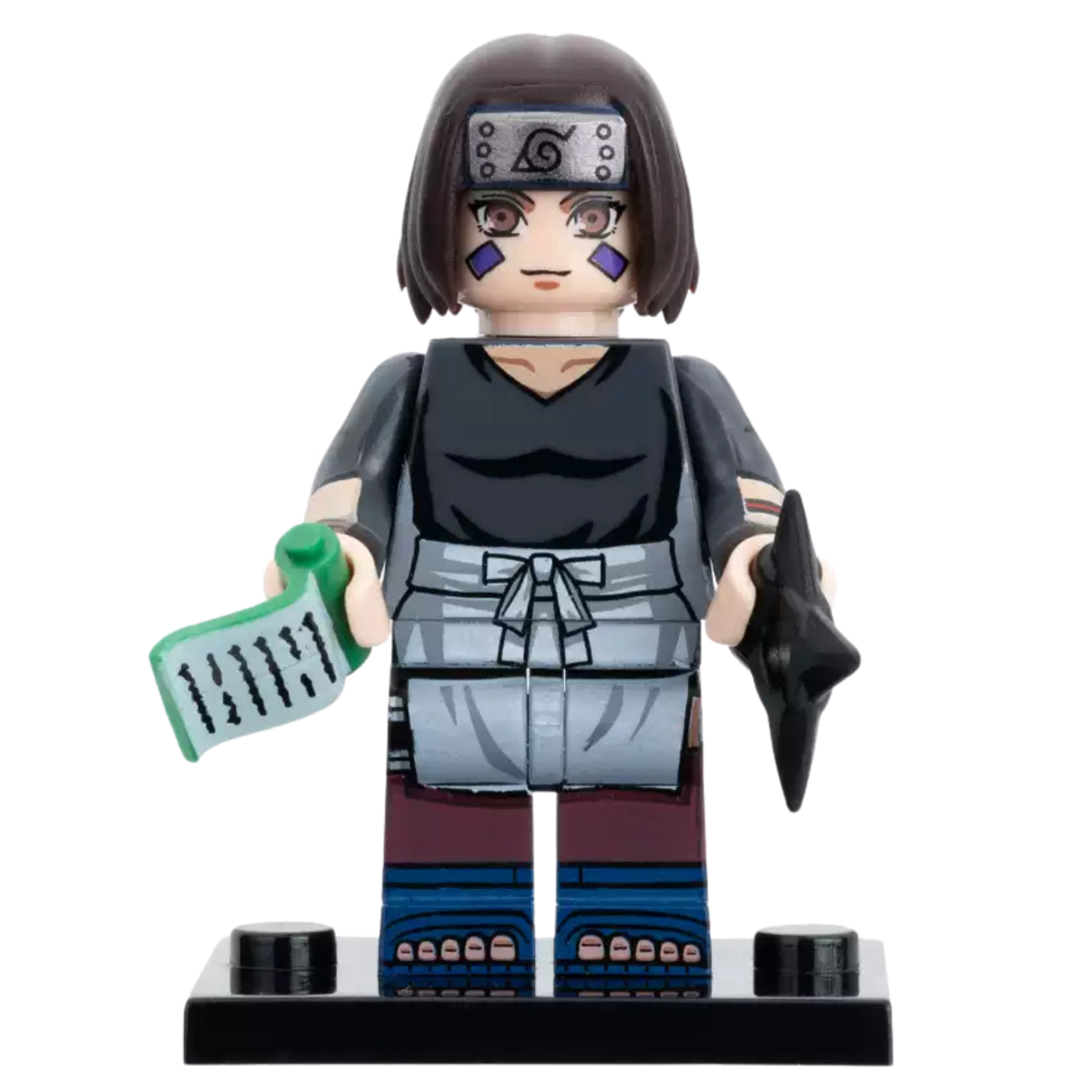 Rin Nohara Custom Anime Minifigure LBS monstertoys