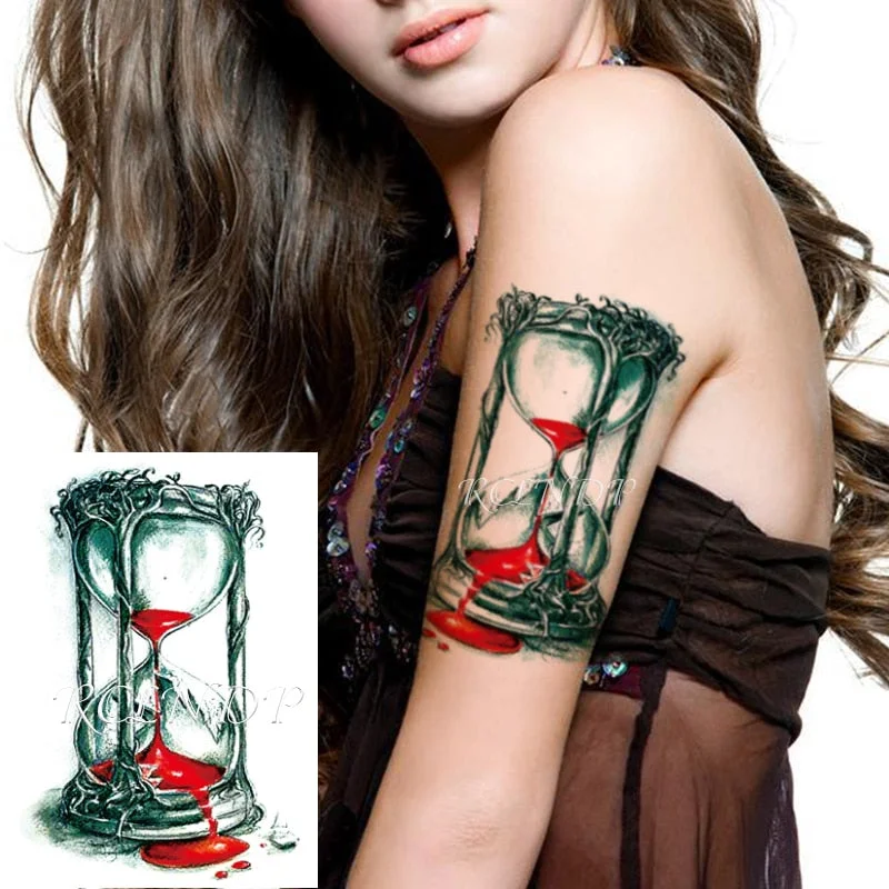 Waterproof Temporary Tattoo Sticker Arabic Letter Heart Love Sexy Pattern Personality Fake Tatoo Flash Tatto for Women Men