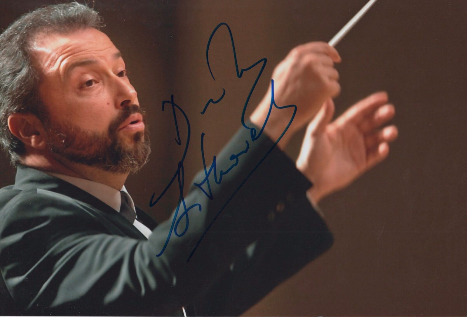 Dmitry Sitkovetsky Conductor signed 8x12 inch Photo Poster painting autograph