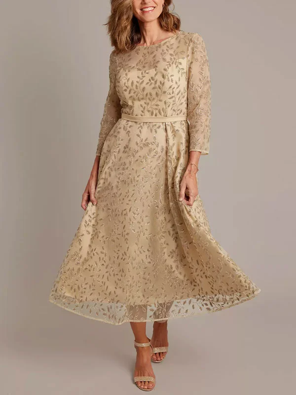 Temperament Embroidery Simple Women's Dress