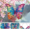 Diamond Painting Acrylic Colorful Butterfly Hanging Pendant