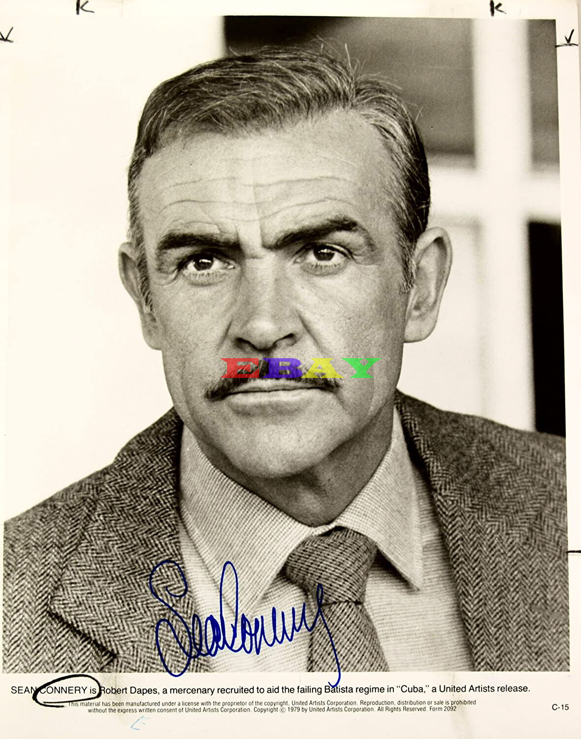 Sean Connery Autographed Signed 8x10 Photo Poster painting Reprint