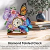Flower Butterfly - 5D DIY Clock