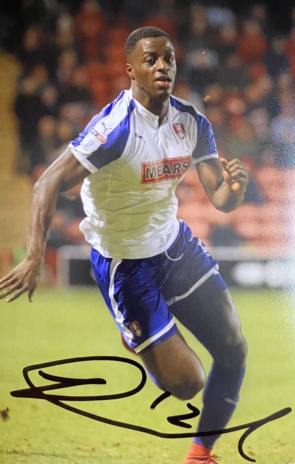 Josh Emmanuel Genuine Hand Signed Rotherham United 6X4 Photo Poster painting, See Proof