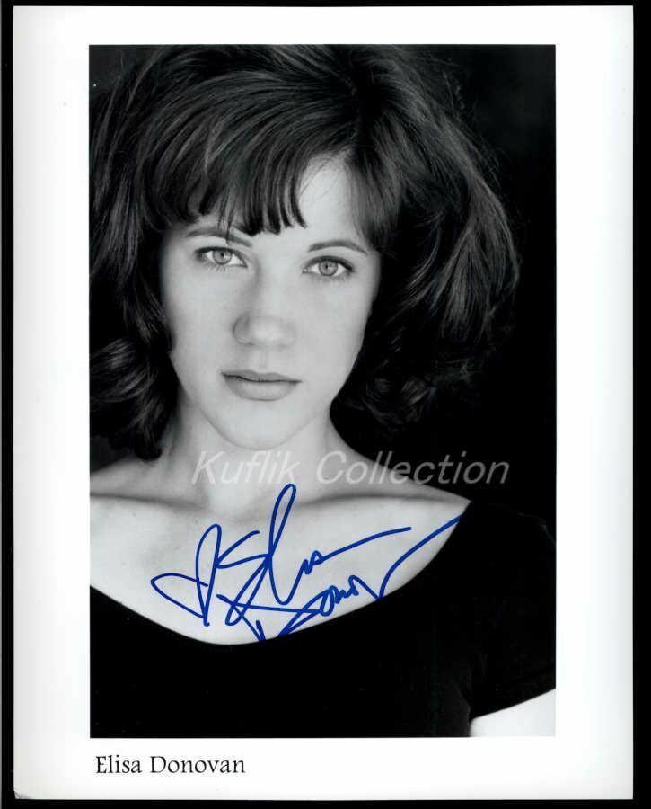 Elisa Donovan - Signed Autograph Headshot Photo Poster painting - Sabrina - Actress