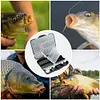 277Pcs Carp Fishing Lures Accessories with Storage Box Swivels Bait Hooks Set