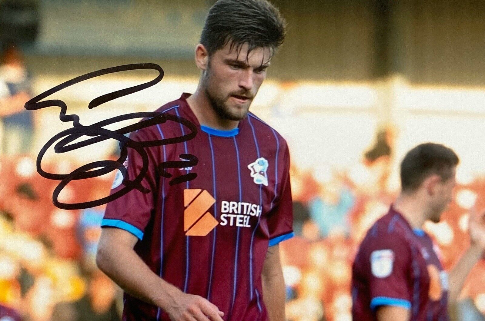 Cameron Burgess Genuine Hand Signed 6X4 Photo Poster painting - Scunthorpe United 2