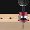 Countersink Drill Bits Set 5PCS Two-Flute Alloy Tapered Bits Wood Countersink Bit Set W/ Adjustable Depth Stop Collar & Wrench for Woodworking Plywood & MDF DIY