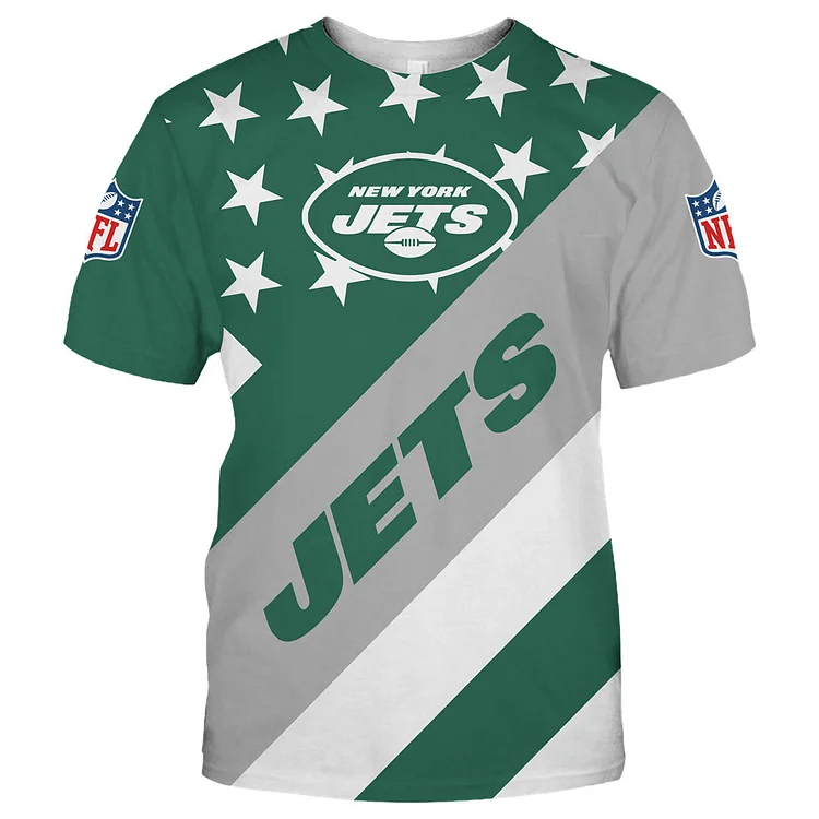 New York Jets All Over Print T-Shirt