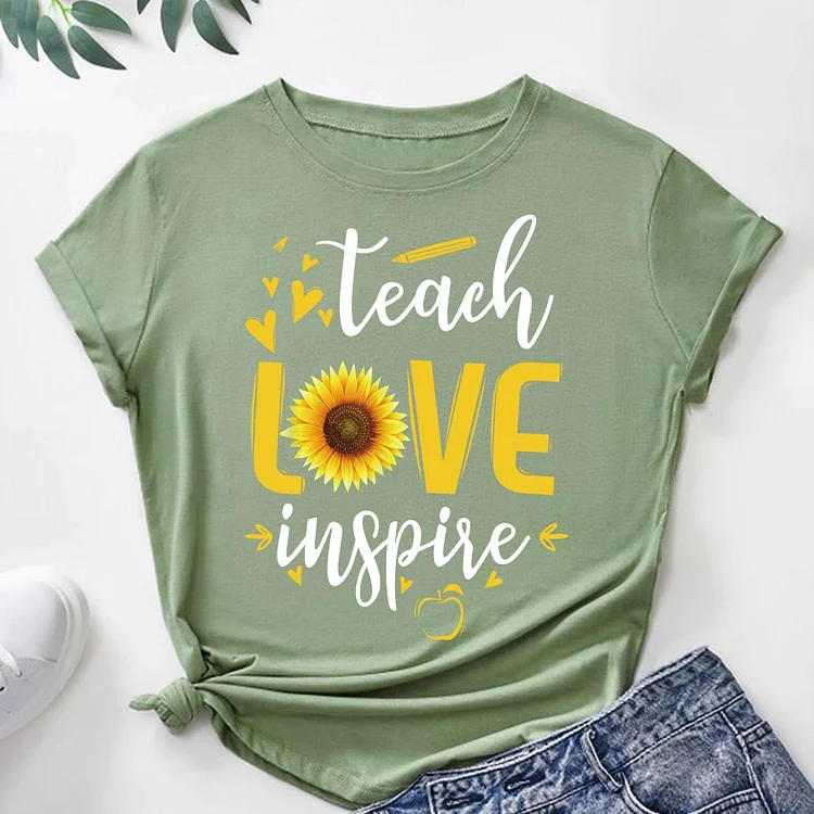 Teachs LoveInspire   T-Shirt Tee-06907