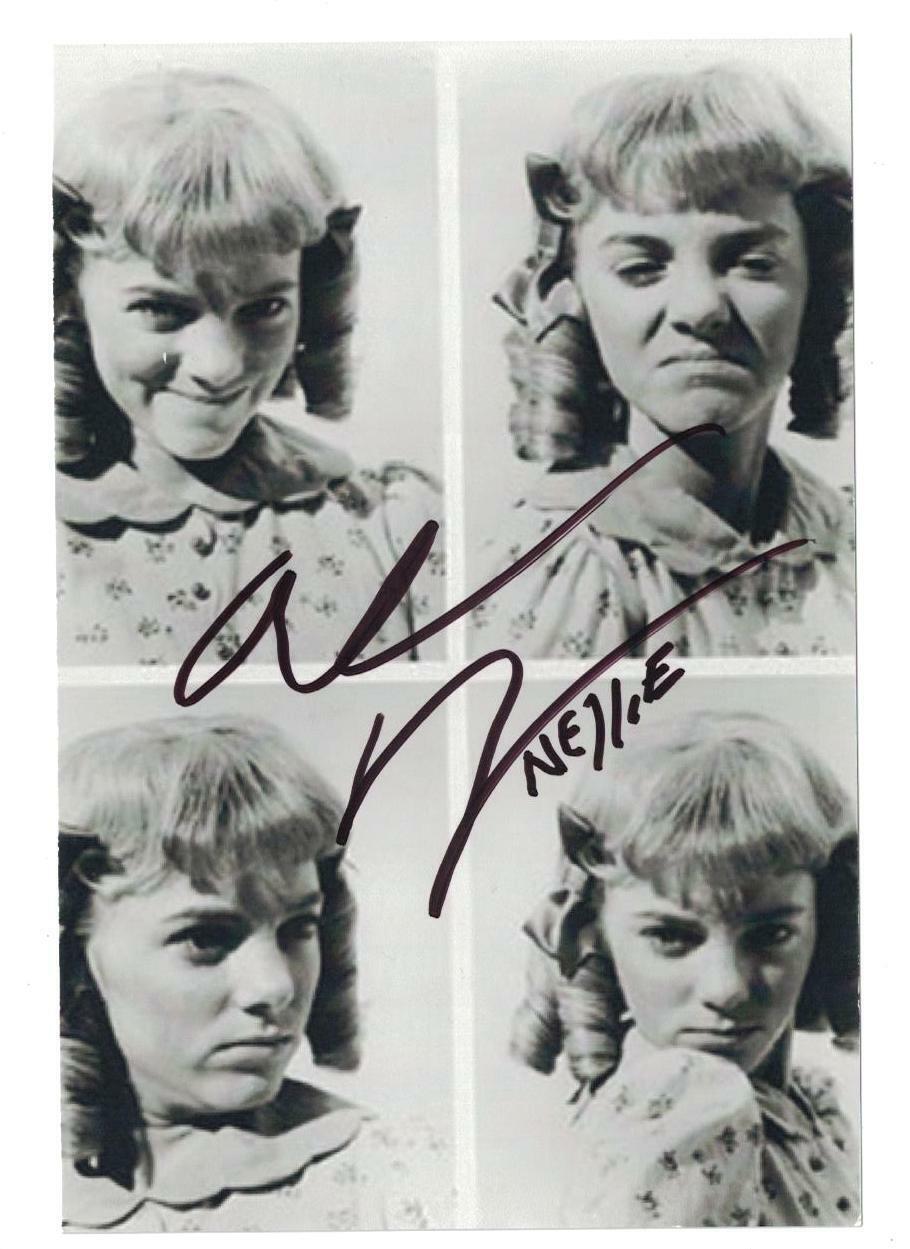 Alison Arngrim Signed Autographed 4 x 6 Photo Poster painting Actress Little House On Prairie