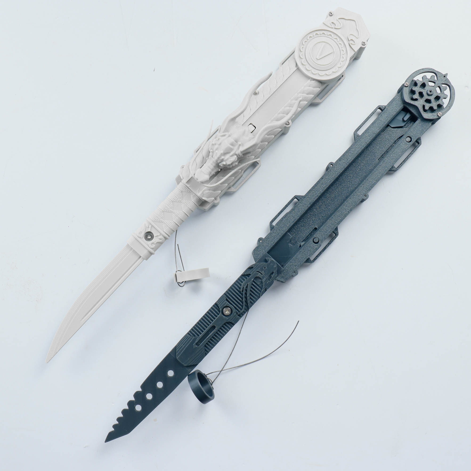 Hidden Blade 3D Printed Rotatable Hidden Blade Set (Connor + Naoe) image 2