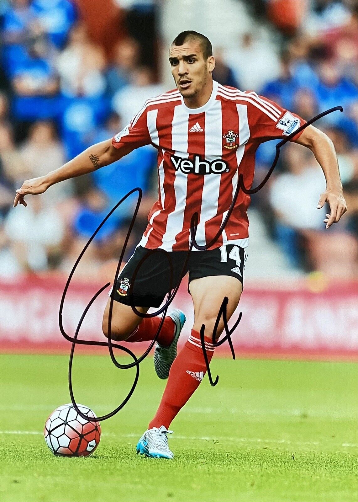 Oriol Romeu Genuine Hand Signed Southampton 6X4 Photo Poster painting 3