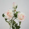 Real Touch Moisture 3 Stems Rose Luxe Artificial Flower