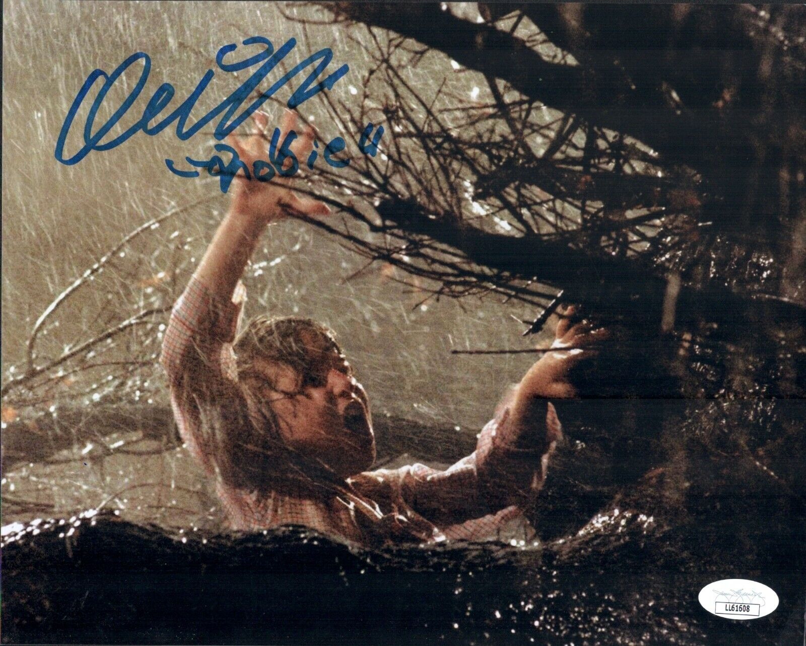 OLIVER ROBINS Signed ROBBIE 8x10 Photo Poster painting POLTERGEIST Horror Autograph JSA COA Cert