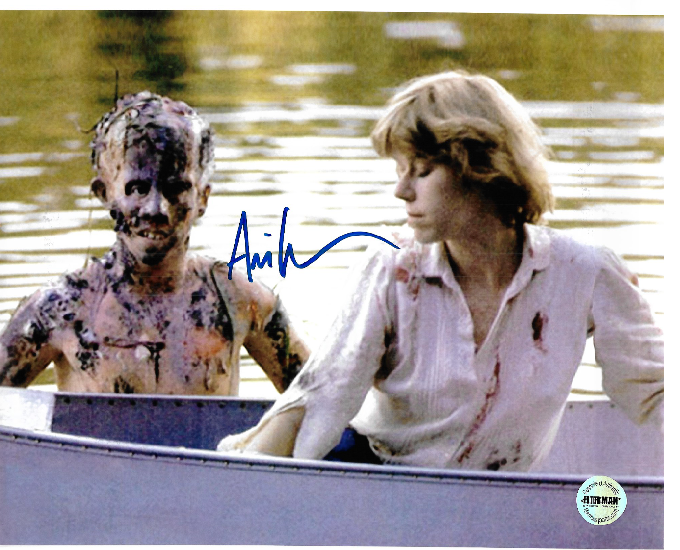 Jason Voorhees ~Friday The 13th~ Ari Lehman 8x10 Movie Photo Poster painting FitermanCOA Boating