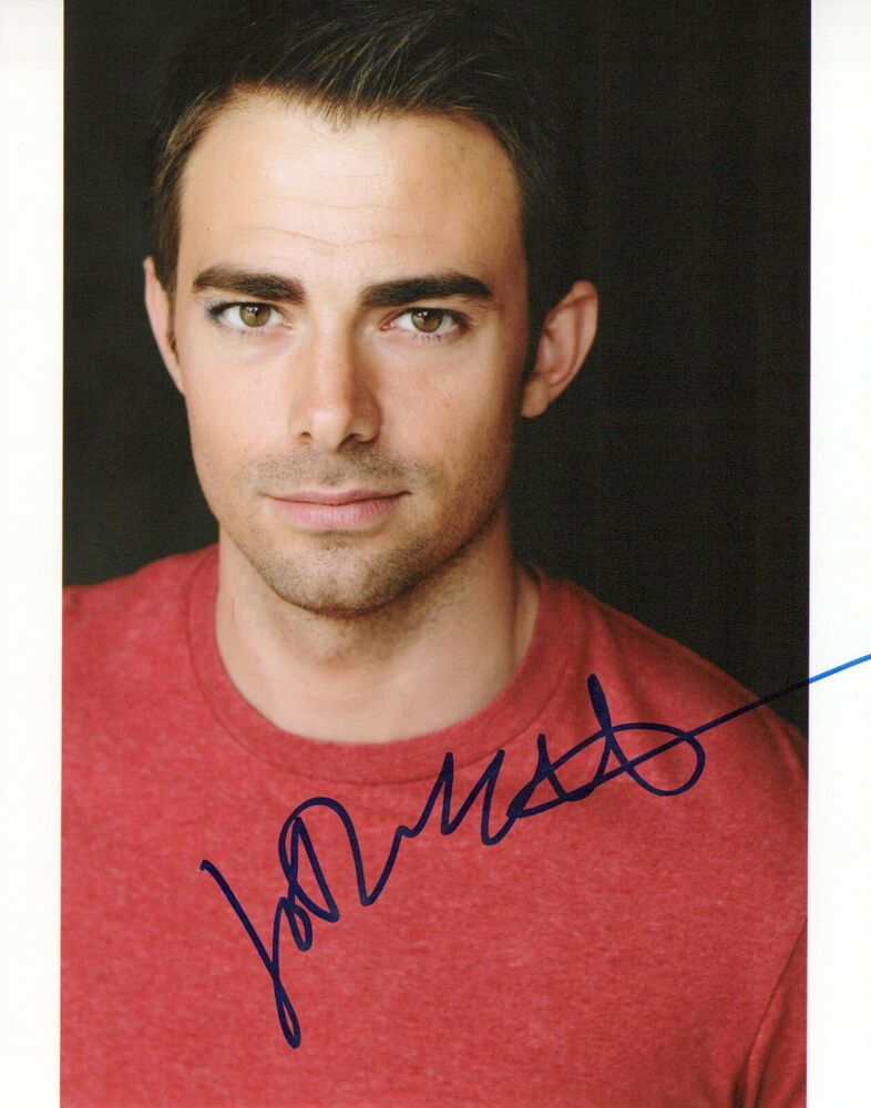 Jonathan Bennett head shot autographed Photo Poster painting signed 8x10 #20