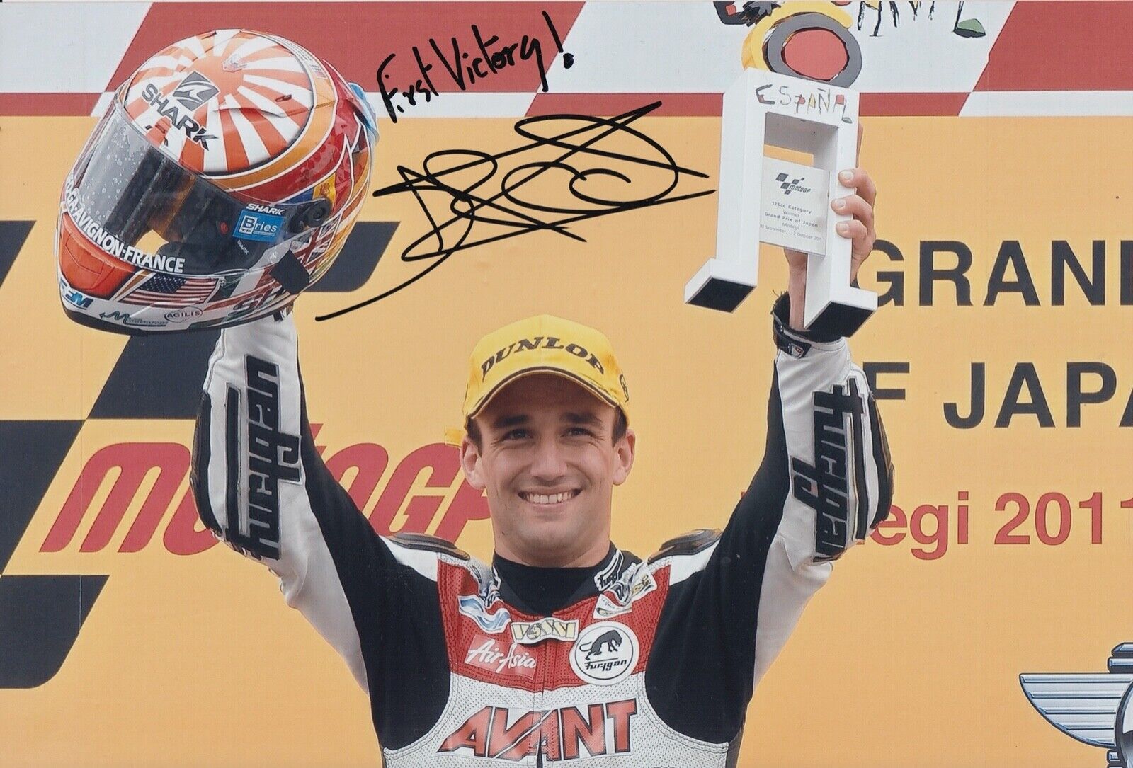 Johann Zarco Hand Signed 12x8 Photo Poster painting - MotoGP Autograph.