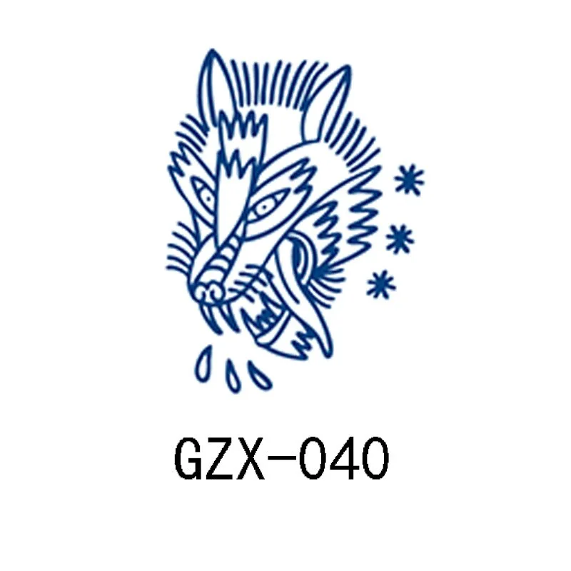 Herbal Semi-Permanent Tattoo Sticker Net Red Tattoo Sticker Waterproof Sweat Lasting Herbal Tattoo Sticker