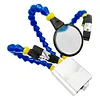 Octopus Welding Clamp with 5X Magnifier&Base 1/4In Thread Welding Auxiliary Tool