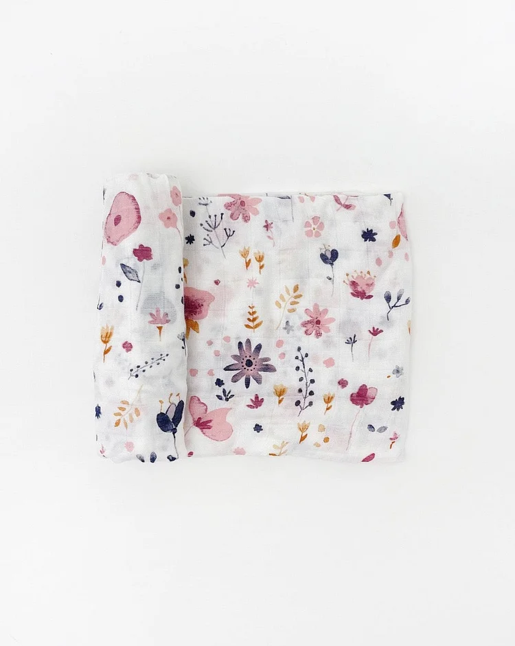 Deluxe Muslin Swaddle Blanket - Fairy Gardens