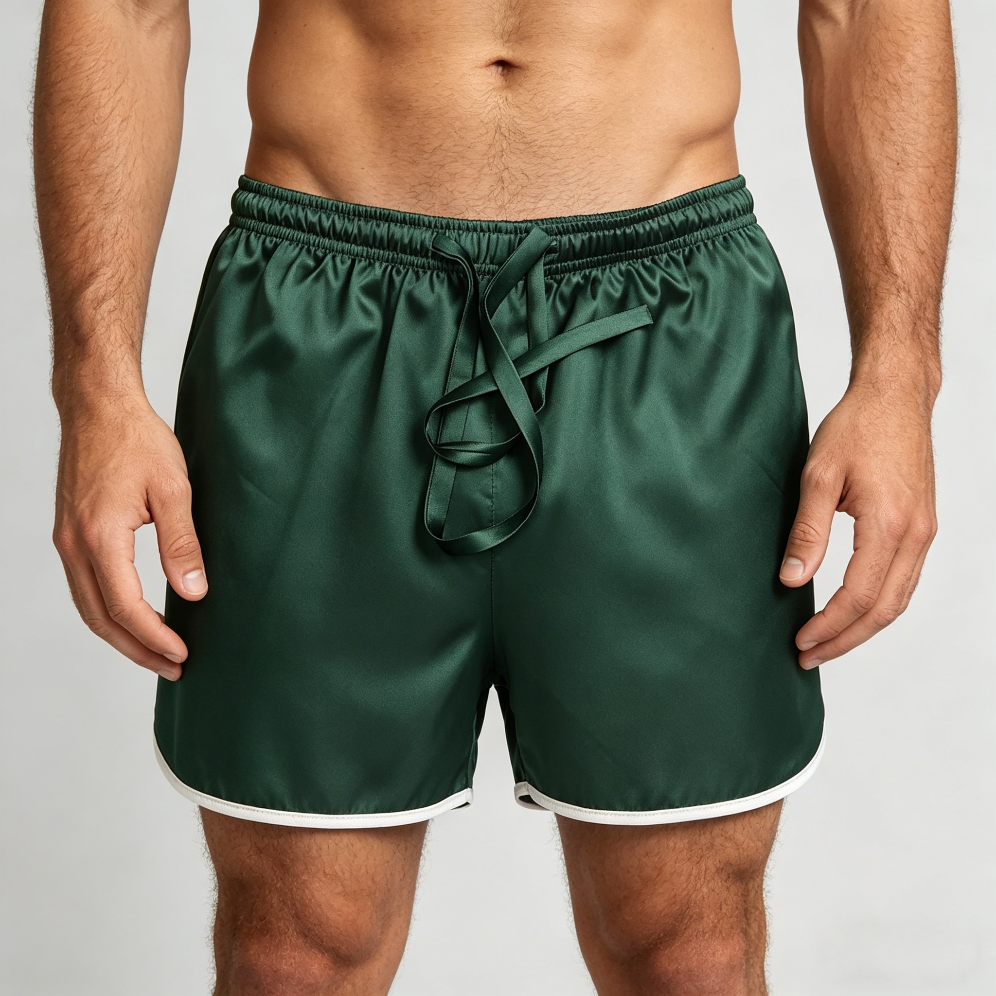 Men's Silk Beach Pants for Sports REAL SILK LIFE