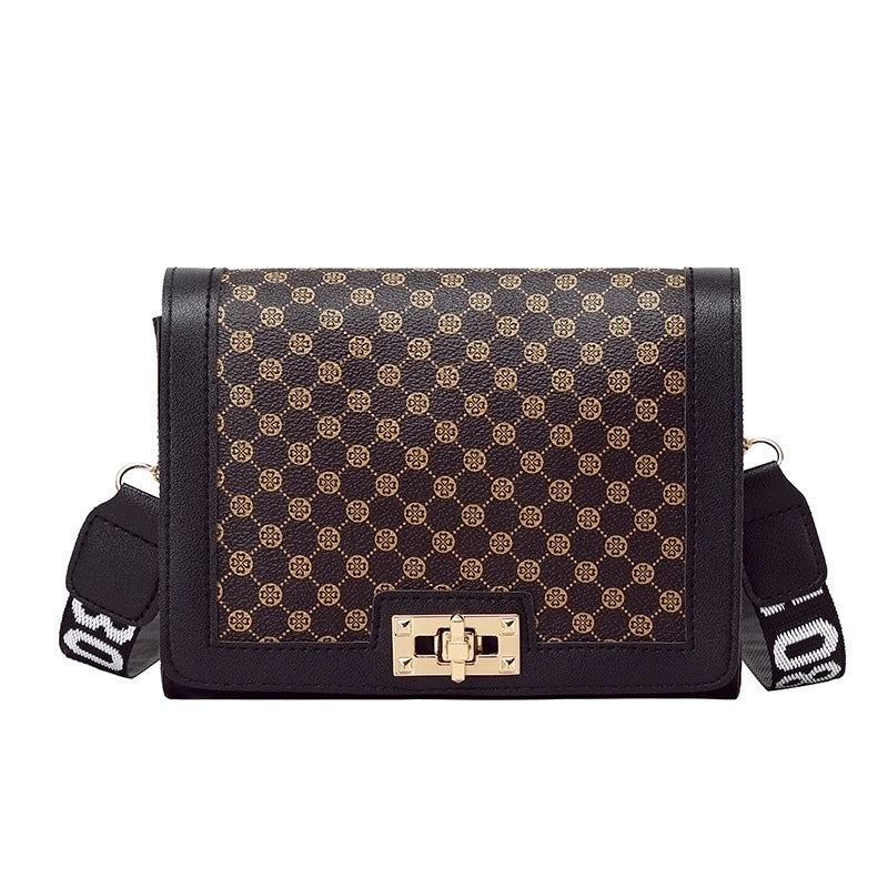 Women’s All Seasons Pu Leather Elegant Classic Style Square Bag