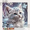 Diamond Painting-DIY Crystal Rhinestone Happy Cat(Box Packaging)
